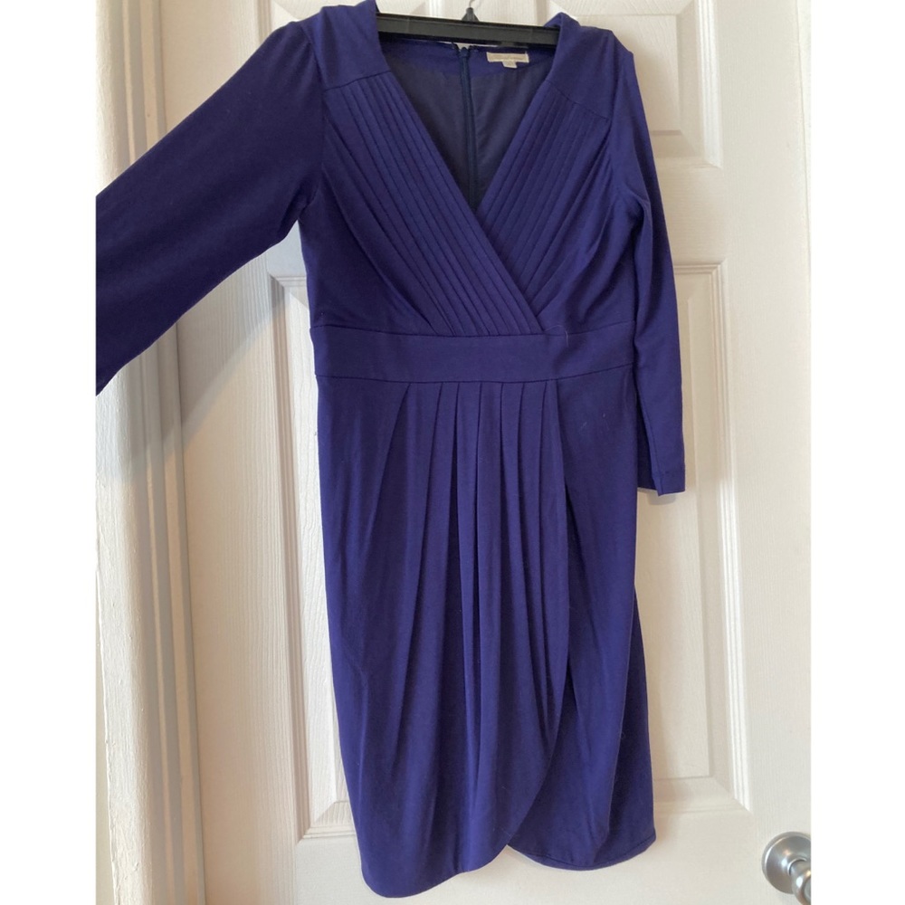 Navy dress 3/4 sleeve